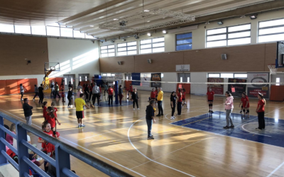 Χριστουγεννιάτικη γιορτή των ακαδημιών μπάσκετ και βόλεϊ της Νίκης Αμαρουσίου