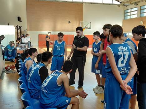 Άνετη νίκη των Παίδων της Νίκης Αμαρουσίου απέναντι στη Σχολή Μωραΐτη – 75-40