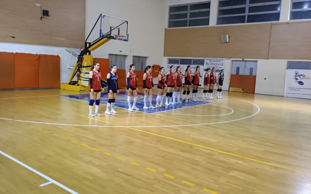 Κορασίδες με χαρακτήρα και ποιότητα – Η Νίκη Αμαρουσίου λύγισε τις Αμαζόνες Αχαρνών με 3-0