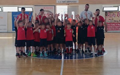 Μπάσκετ, χαμόγελα και ενθουσιασμός στον φιλικό αγώνα των ακαδημιών της Νίκης Αμαρουσίου απέναντι στα Μελίσσια (video)