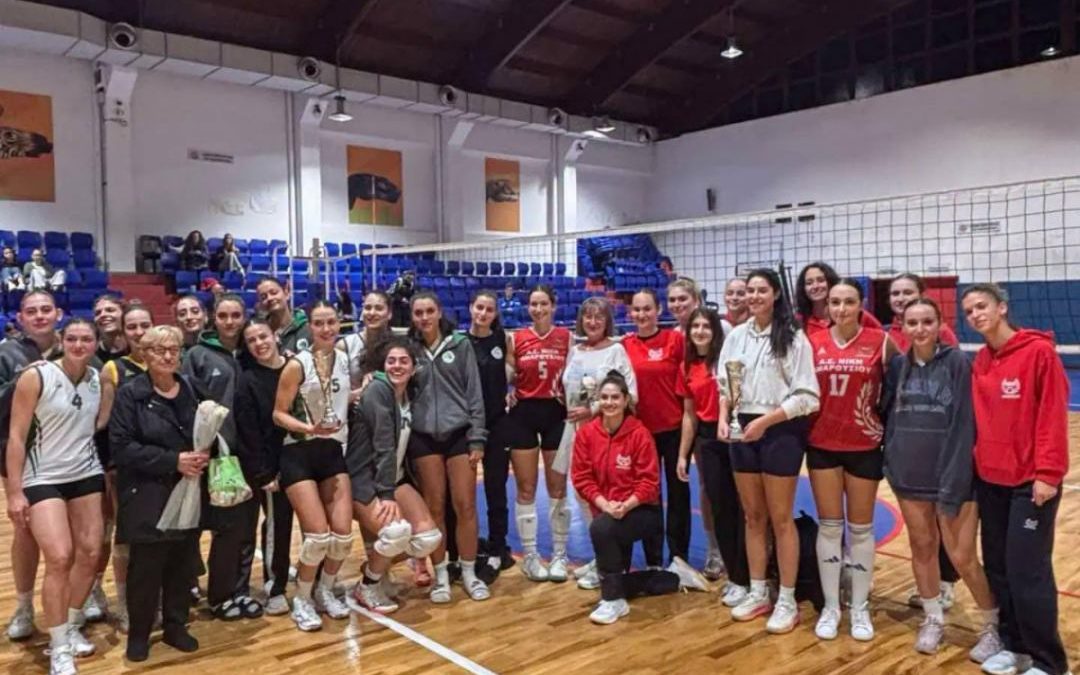 Οι Γυναίκες της Νίκης Αμαρουσίου κατέκτησαν το 13ο τουρνουά των Αγγέλων στον τελικό που διακόπηκε πρόωρα